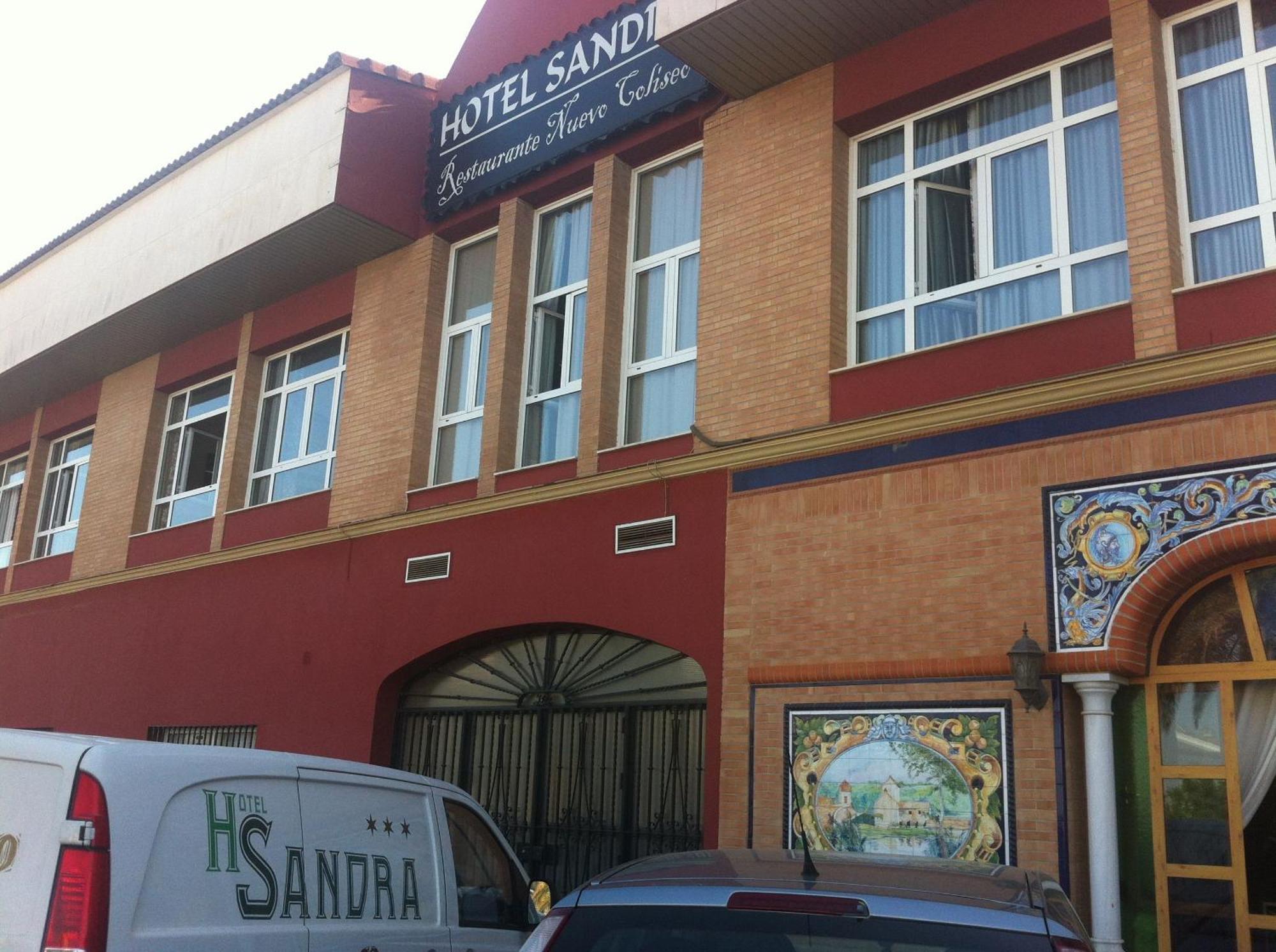 Hotel Sandra Alcalá de Guadaira Exteriér fotografie